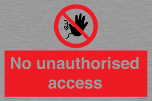 No unauthorised access